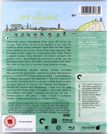 The Life Aquatic With Steve Zissou (Podwodne życie ze Stevem Zissou) [Blu-Ray]