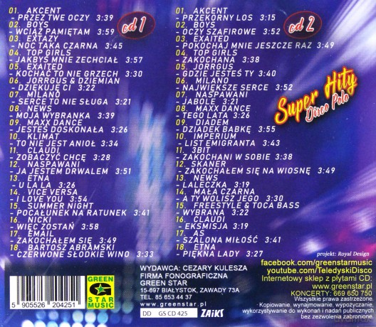 Ostróda: Super Hity Disco Polo [2CD]