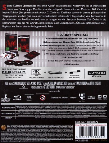 2001: Odyseja kosmiczna [Blu-Ray 4K]+[Blu-Ray]