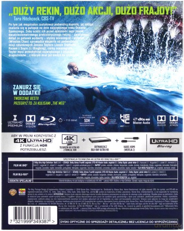 The Meg [Blu-Ray 4K]+[Blu-Ray]