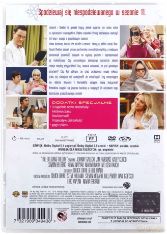 Teoria Wielkiego Podrywu Sezon 11 [2DVD]