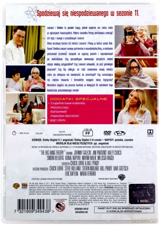 Teoria Wielkiego Podrywu Sezon 11 [2DVD]