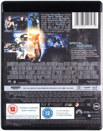 Transformers [Blu-Ray 4K]+[Blu-Ray]