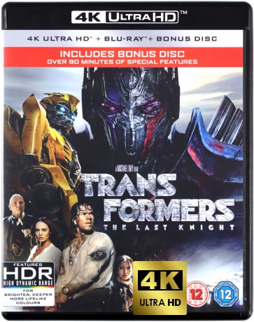 Transformers: The Last Knight (Transformers: Ostatni Rycerz) [Blu-Ray 4K]+[2xBlu-Ray]