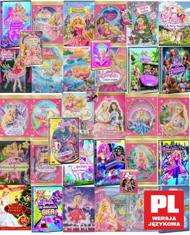 Barbie Megakolekcja filmów [36DVD]