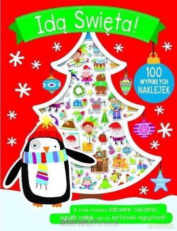 100 wypukłych naklejek - Idą Święta [KSIĄŻKA]