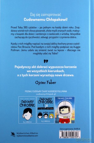 365 dni cudowności - R.J. Palacio [KSIĄŻKA]
