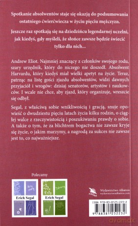 Absolwenci (pocket) - Erich Segal [KSIĄŻKA]