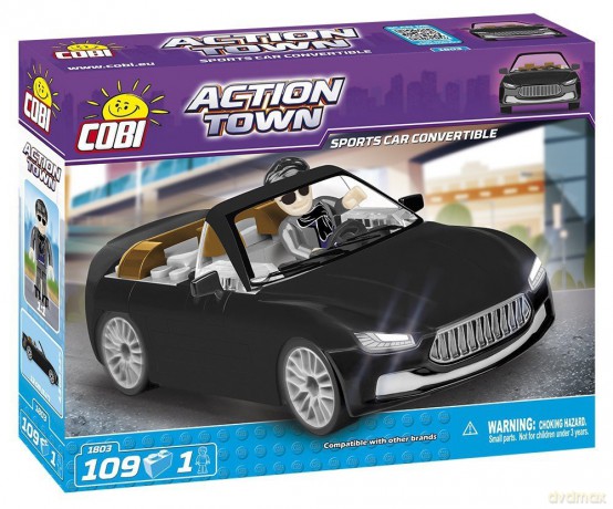Action Town Sportowe Cabrio Cobra 109 el. [KLOCKI]