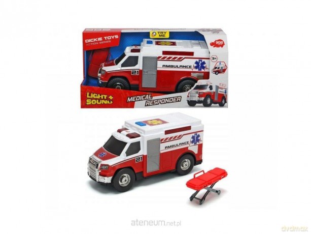 Ambulans czerwony 30 cm