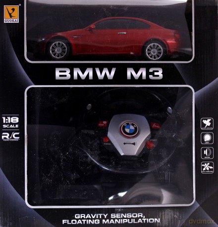 Auto BMW M3 z kierownicą zdalnie sterowane