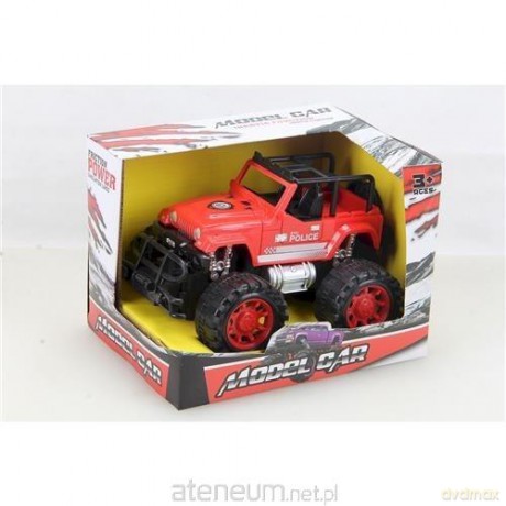Auto czerwone