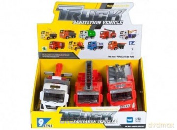Auto straż pożarna 25 cm mix