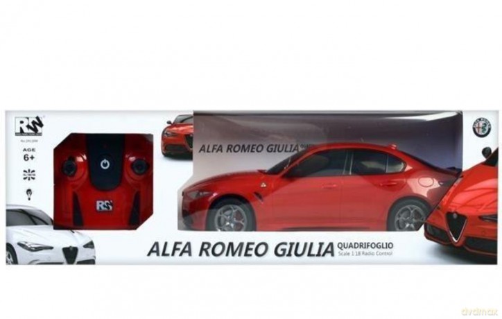 Auto zdalnie sterowane Alfa Romeo Giulia