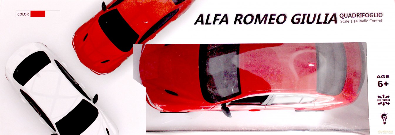 Auto zdalnie sterowane Alfa Romeo Giulia