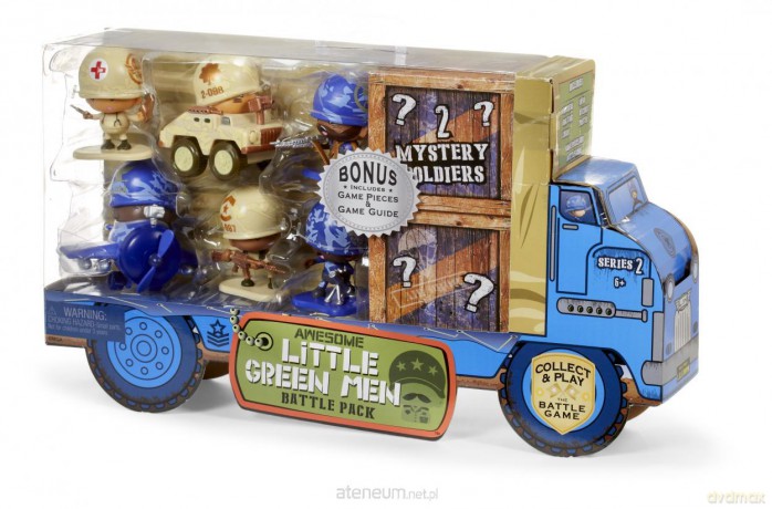 Awesome Little Green Men 8 Battle Pack Asst (4 szt) [FIGURKA]
