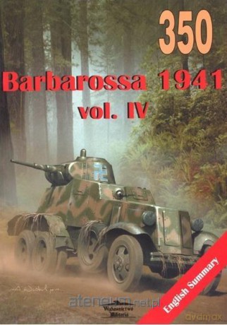 Barbarossa 1941 vol.IV 350 - Jacek Domański [KSIĄŻKA]