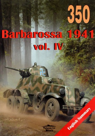 Barbarossa 1941 vol.IV 350 - Jacek Domański [KSIĄŻKA]