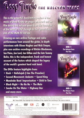 Deep Purple: The Halcyon Years [2DVD]