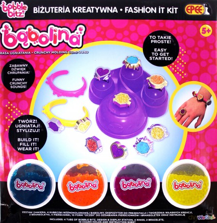 Bąbolina - masa ugniatania Zestaw Modowe kreacje