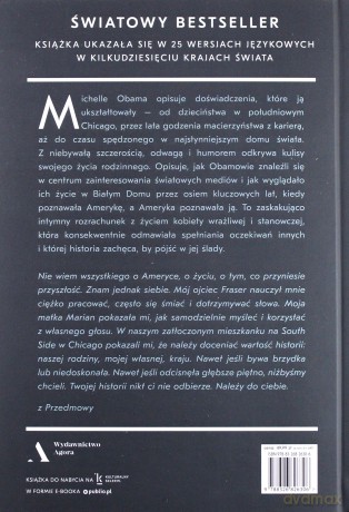 Becoming. Moja historia - Michelle Obama [KSIĄŻKA Twarda]