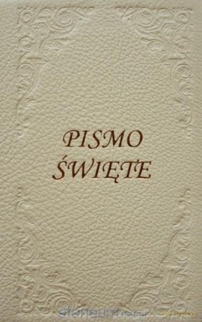 Biblia Tysiąclecia - oazowa, biała, panigatory [KSIĄŻKA]