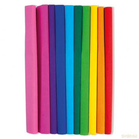 Bibuła marszczona 50x200 mix kolorów