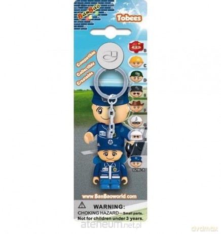 Breloczek - figurka BanBao Policjant [FIGURKA]