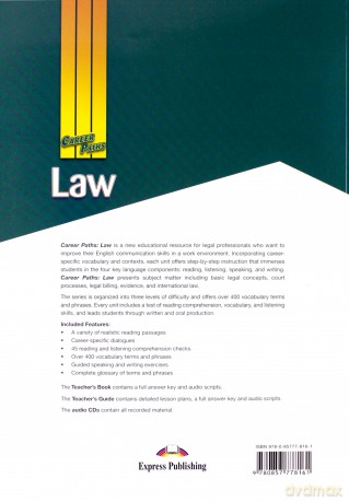 Career Paths: Law podręcznik + DigiBook [KSIĄŻKA]