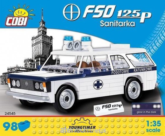 Cars Karetka 1500 K 98 el. [KLOCKI]