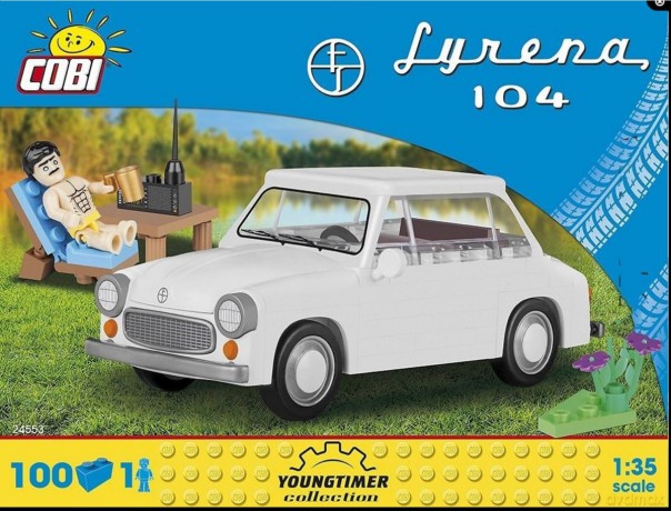 Cars Syrenka 104 + akcesoria 100 el. [KLOCKI]
