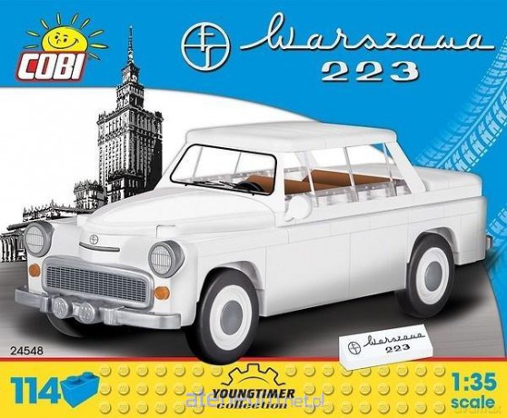 Cars Warszawa 223 114 el. [KLOCKI]