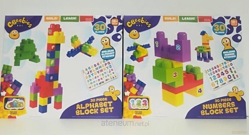 Cbeebies - klocki 30 elementów [KLOCKI]