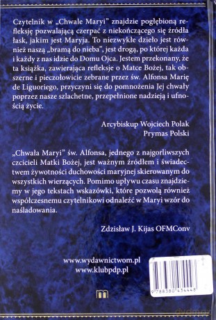 Chwała Maryi - św. Alfons Maria De Liguori [KSIĄŻKA]