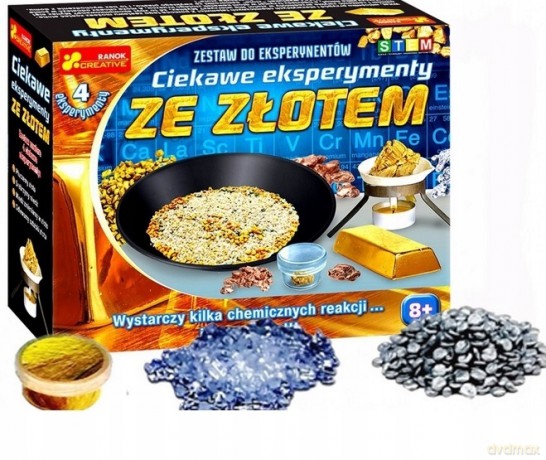 Ciekawe eksperymenty ze złotem