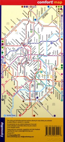 Comfort! map Berlin 1:15 000 city street map [KSIĄŻKA]