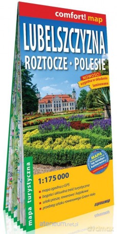 Comfort! map Lubelszczyzna, Roztocze, Polesie mapa