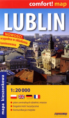 Comfort! map Lublin 1:20 000 mapa MINI