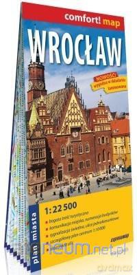 Comfort! map Wrocław 1:22 500 plan miasta [KSIĄŻKA]