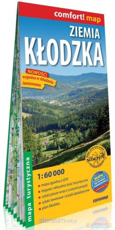 Comfort! map Ziemia Kłodzka 1:60 000 mapa