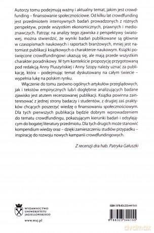 Crowdfunding w Polsce - Anna Pluszyńska, Anna Szopa [KSIĄŻKA]