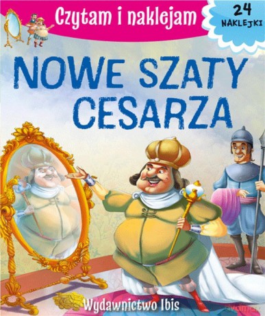Czytam i naklejam. Nowe szaty cesarza [KSIĄŻKA]