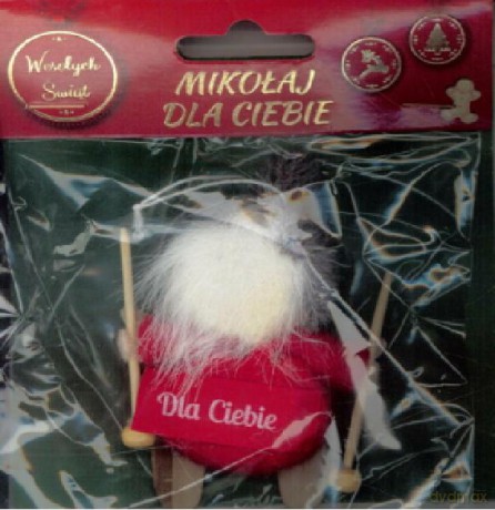 Dekoracja BN - Dla Ciebie Mikołaj 2