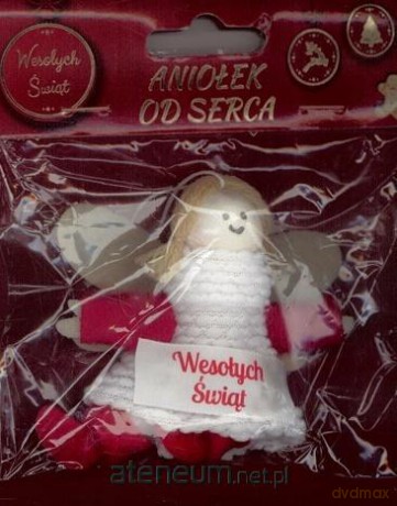 Dekoracja BN - Wesołych Świąt aniołek