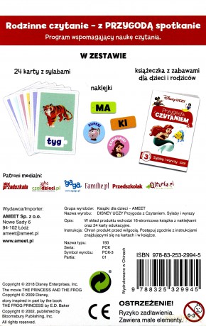 Disney Uczy. Przygoda z Czytaniem. Sylaby i wyrazy [KSIĄŻKA]
