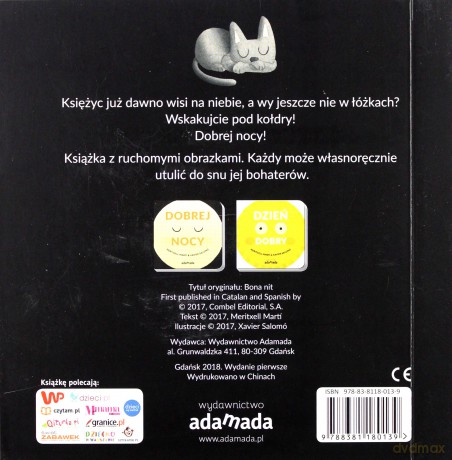 Dobrej nocy - Marti Meritxell, Salomó Xavier [KSIĄŻKA]