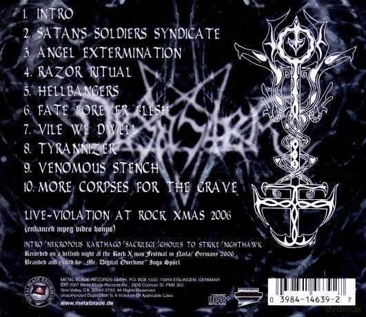Desaster: Satan's Soldier Syndicate [CD]
