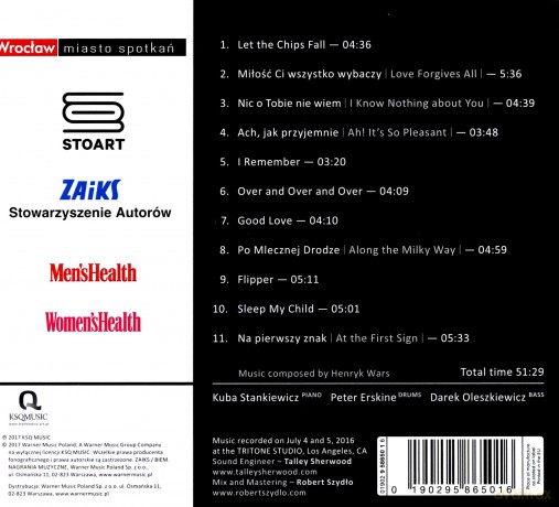 Kuba Stankiewicz: The Music Of Henryk Wars (Z Autografem) [CD]