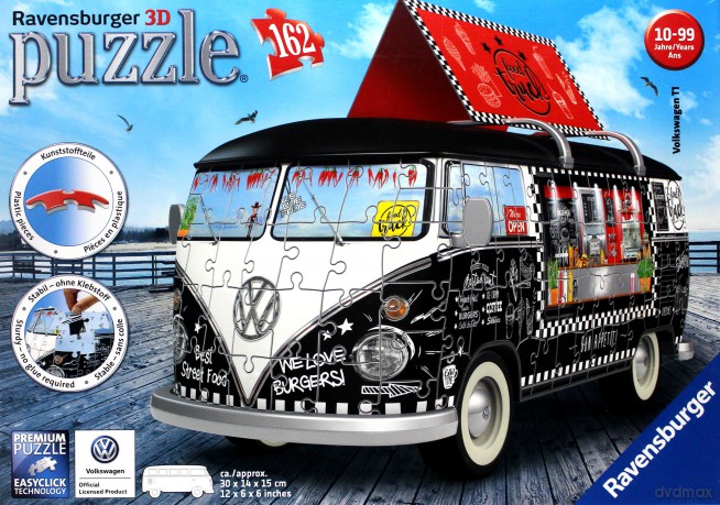 RAVENSBURGER VW Bus Food Truck - 162 el. [PUZZLE]