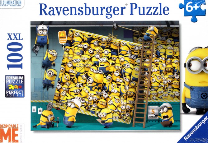 RAVENSBURGER Minionki 100 el. XXL [PUZZLE]